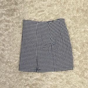 Shinestar Gingham Skirt